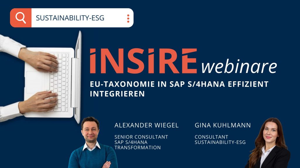 EU-Taxonomie in SAP S/4HANA effizient integrieren